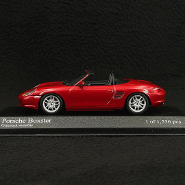 Porsche Boxster Type 986 2002 Orient Red Metallic 1/43 Minichamps 400062031