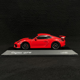 Porsche Cayman GT4 Type 981 2015 Metallic Guards Red 1/43 Spark MAP02021116