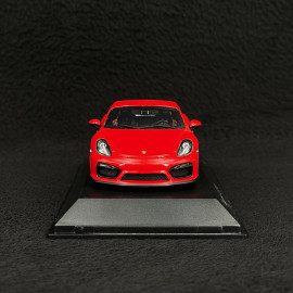 Porsche Cayman GT4 Type 981 2015 Metallic Guards Red 1/43 Spark MAP02021116