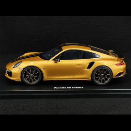 Porsche 911 Turbo S Exclusive Type 991 2018 Gold 1/18 GT Spirit GT444