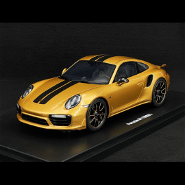 Porsche 911 Turbo S Exclusive Type 991 2018 Gold 1/18 GT Spirit GT444