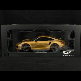 Porsche 911 Turbo S Exclusive Type 991 2018 Gold 1/18 GT Spirit GT444