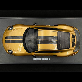 Porsche 911 Turbo S Exclusive Type 991 2018 Gold 1/18 GT Spirit GT444