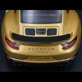 Porsche 911 Turbo S Exclusive Type 991 2018 Gold 1/18 GT Spirit GT444