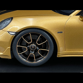 Porsche 911 Turbo S Exclusive Type 991 2018 Gold 1/18 GT Spirit GT444