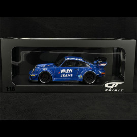 Porsche 911 RWB Osho Type 964 2023 Blau 1/18 GT Spirit GT448