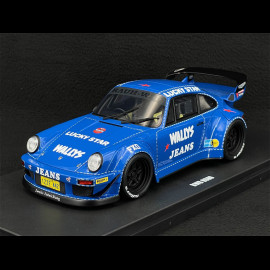 Porsche 911 RWB Osho Type 964 2023 Blau 1/18 GT Spirit GT448