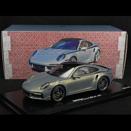 Porsche 911 Turbo S Sonderwunsch 992 Type 2022 Urban Bamboo Chromaflair 1/18 Spark WAP0219100RTSS