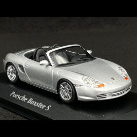 Porsche Boxster Type 986 2002 Arctic Silver Metallic 1/43 Minichamps 940062071