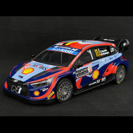 Thierry Neuville Hyundai i20 Rally1 n° 11 3. Rallye Monte Carlo 2023 WRC 1/18 Top Speed TS0545