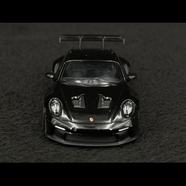 Porsche 911 GT3 RS Type 992 2022 Schwarz / Rote Streifen 1/64 Mini GT MGT00681-L