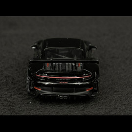 Porsche 911 GT3 RS Type 992 2022 Black / Red Stripes 1/64 Mini GT MGT00681-L