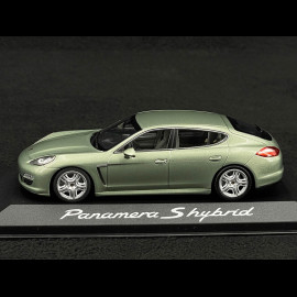 Porsche Panamera S Hybrid 2011 green 1/43 Minichamps WAP0205010A