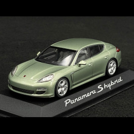 Porsche Panamera S Hybrid 2011 green 1/43 Minichamps WAP0205010A