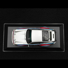 Porsche 911 turbo RS 1974 Von Karajan Martini Streifen 1/43 Spark MAP02061314