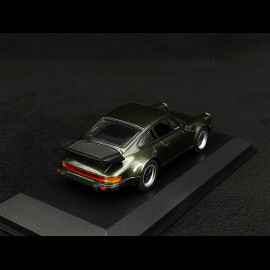 Porsche 911 type 930 Turbo 3.3 metallic oakgrün 1/43 Minichamps CA04316035