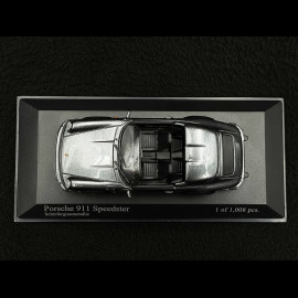 Porsche 911 Speedster 1988 slate grey metallic 1/43 Minichamps 430066135