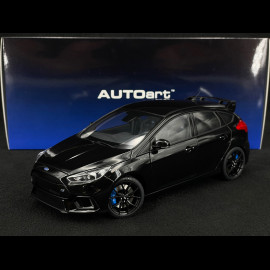 Ford Focus RS 2016 Schwarzer Schatten 1/18 Autoart 72952