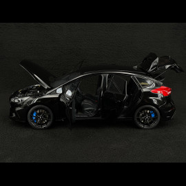 Ford Focus RS 2016 Schwarzer Schatten 1/18 Autoart 72952