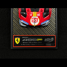 Ferrari 499P n° 51 Winner 24h Le Mans 2023 1/43 BBR Models BBRC287A