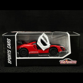 McLaren Senna Racing Sports Premium Showbox Red / White 1/59 Majorette 212052793STB