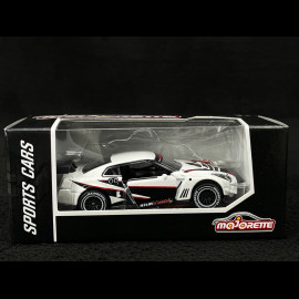 Nissan GTR Nismo GT3 Racing Sports Premium Showbox White / Black 1/59 Majorette 212052793STB