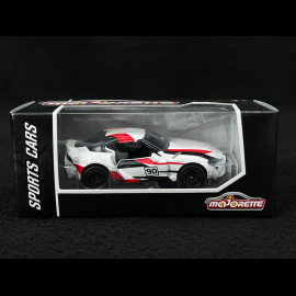 Toyota GR Supra n° 90 Racing Sports Premium Showbox Weiß / Schwarz / Rot 1/59 Majorette 212052793STB