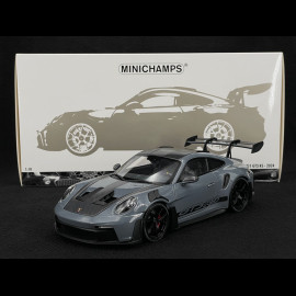 Porsche 911 GT3 RS Type 992 Weissach Package 2024 Arktischesgrau 1/18 Minichamps 110062024