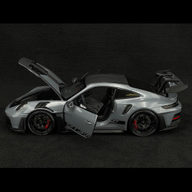 Porsche 911 GT3 RS Type 992 Weissach Package 2024 Arctic Grey 1/18 Minichamps 110062024