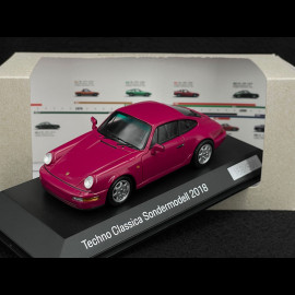 Porsche 911 Type 964 30th anniversary Techno Classica 2018 Ruby Star 1/43 Spark WAX02020074
