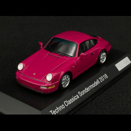 Porsche 911 Typ 964 30. jahrestag Techno Classica 2018 Rubystone 1/43 Spark WAX02020074