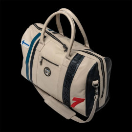 Große Ledertasche Ari Vatanen Pikes Peak 1988 Weekender 48h Beige Natur 27544-2001