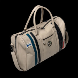 Große Ledertasche Ari Vatanen Pikes Peak 1988 Weekender 48h Beige Natur 27544-2001