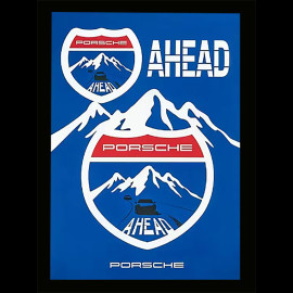 Set of 10 Porsche stickers Ahead WAP0508010SSTS