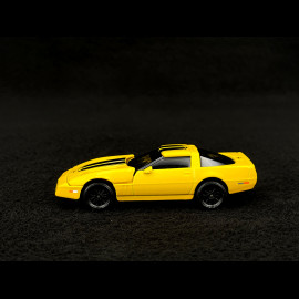 Chevrolet Corvette C4 Racing Sports Premium Showbox Yellow / Black 1/59 Majorette 212052793STB