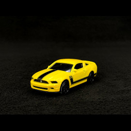 Ford Mustang Boss 302 Racing Sports Premium Showbox Gelb / Schwarz 1/59 Majorette 212052793STB