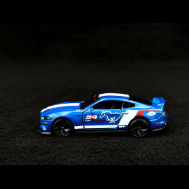 Ford Mustang GT n° 54 Racing Sports Premium Showbox Blau / Weiß 1/59 Majorette 212052793STB