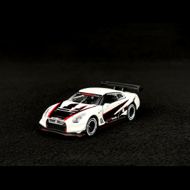 Nissan GTR Nismo GT3 Racing Sports Premium Showbox Weiß / Schwarz 1/59 Majorette 212052793STB