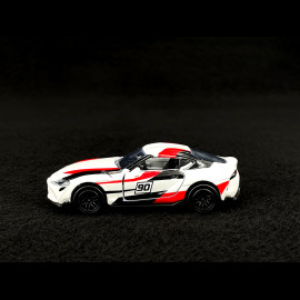 Toyota GR Supra n° 90 Racing Sports Premium Showbox Weiß / Schwarz / Rot 1/59 Majorette 212052793STB