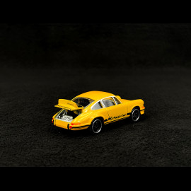 Porsche 911 Carrera RS 2.7 Racing Sports Premium Showbox Gelb / Schwarz 1/59 Majorette 212052793STB