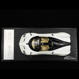 Pagani Huayra Roadster 2017 Pearl White 1/43 Almost Real ALM450302