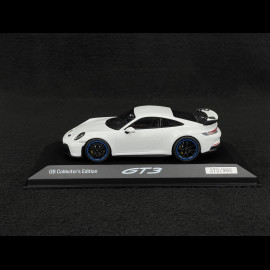 Porsche 911 GT3 Type 992 RHD 2021 GB Collector's Edition Carrara White 1/43 Minichamps WAP0202720RGT3