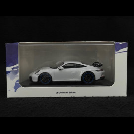 Porsche 911 GT3 Type 992 RHD 2021 GB Collector's Edition Carrara White 1/43 Minichamps WAP0202720RGT3