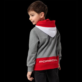 Kids Porsche Sweatshirt Crest Gray Melange WAP205RESS