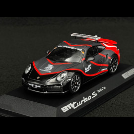 Porsche 911 Turbo S Type 992 WEC Safety Car 2024 Black / Red 1/43 Minichamps WAP0200600SSFC