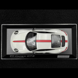 Porsche 911 Carrera GTS type 991 Mk II crayon grey / red stripes 1/43 Spark WAX02020055