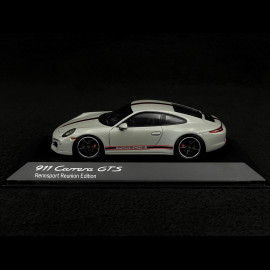 Porsche 991 Carrera GTS Reunion 5 USA 2015 grau 1/43 Spark WAX02020023