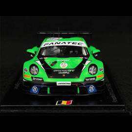 Porsche 911 GT3 R Type 992 n° 54 24h Spa 2023 1/43 Spark SB707