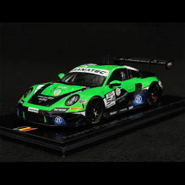 Porsche 911 GT3 R Type 992 n° 54 24h Spa 2023 1/43 Spark SB707