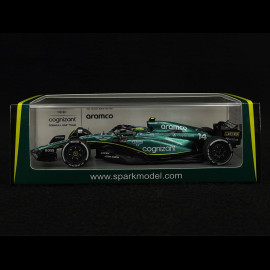 Fernando Alonso Aston Martin AMR23 n° 14 2nd GP Canada 2023 F1 1/43 Spark S8597